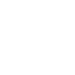Icon arrows spreading from person
