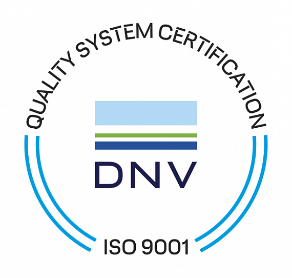 ISO 9001 DNV Certificate